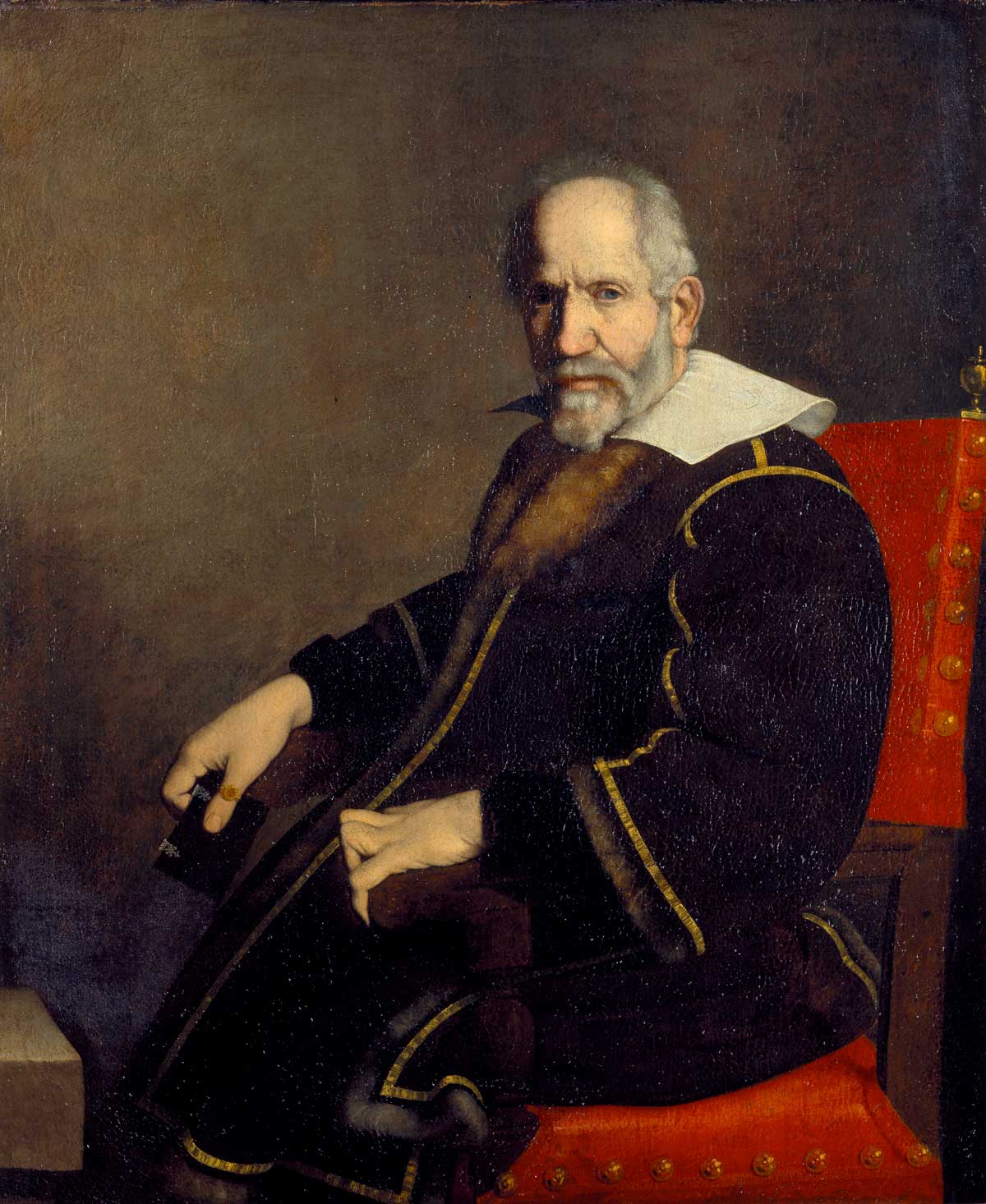 Carlo Ceresa, Ritratto di anziano gentiluomo, cm 98,5 x 82